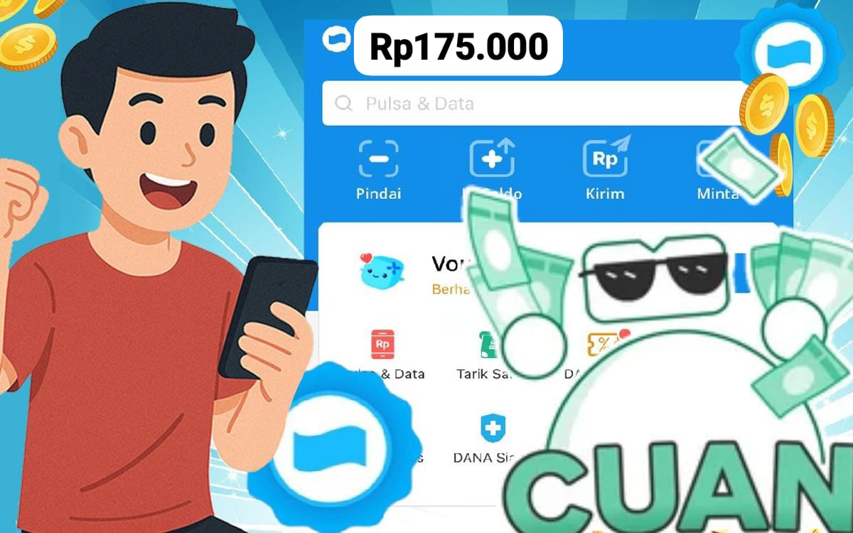 Aplikasi Penghasil Saldo DANA Gratis