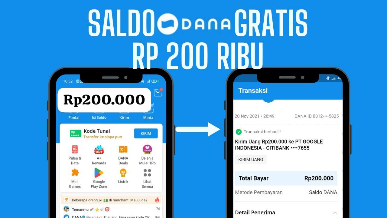 Aplikasi Penghasil Saldo DANA Gratis