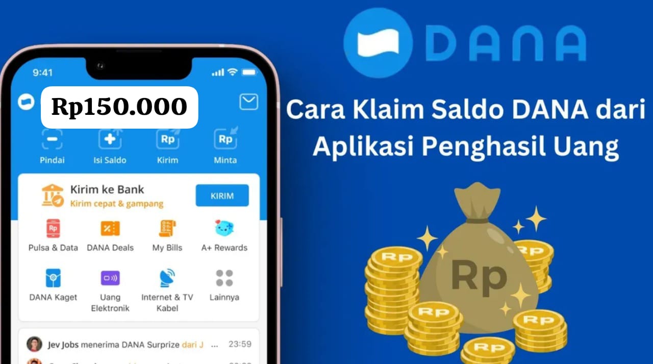 Aplikasi Penghasil saldo DANA gratis