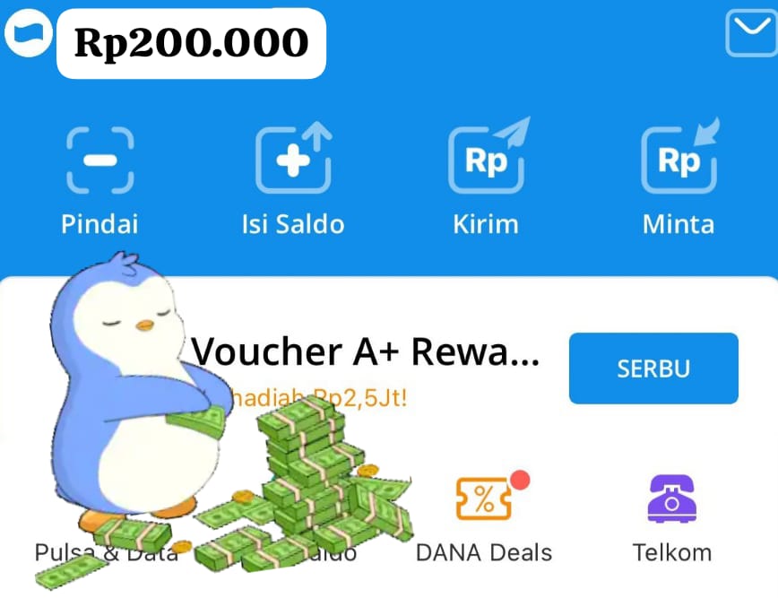 Aplikasi Penghasil Saldo DANA Gratis
