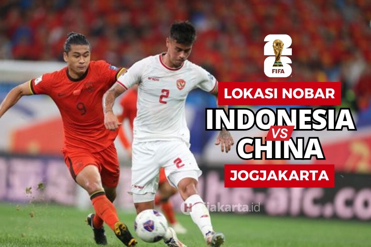 Tempat Nobar Timnas Indonesia vs China di Jogja