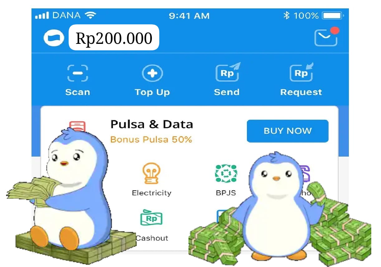 Aplikasi Penghasil Saldo DANA Gratis
