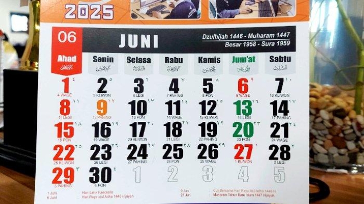 1 Suro 2025 Jatuh Pada Tanggal Berapa