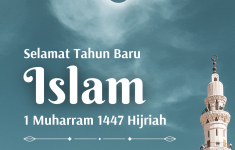Kapan Jadwal Libur 1 Muharam 2025