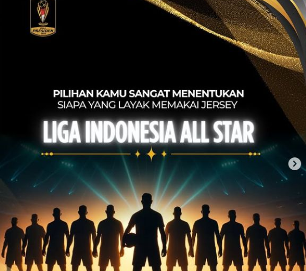 Link dan Cara Voting Pemain Liga Indonesia All Star untuk Piala Presiden 2025