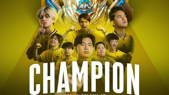 Onic Juara MPL ID Season 15