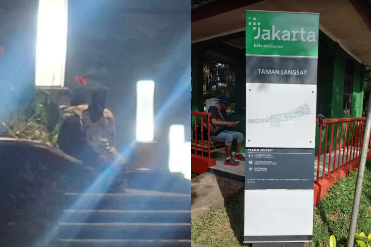 taman langsat jadi tempat mesum