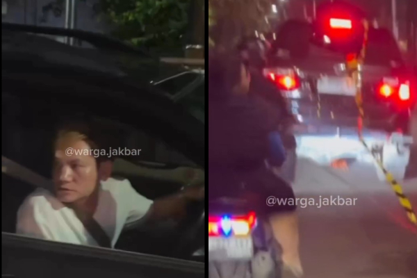 Fortuner Tabrak Truk Tangki Air di Depan SPBU Cengkareng, Mobil Pelaku Dirusak Massa Usai Melarikan Diri