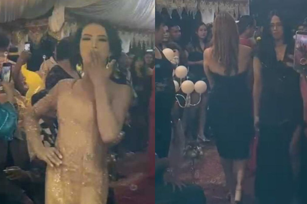 Fashion Show Waria di Maros Saat Resepsi Pernikahan, Diduga Teman Sesama Perias