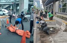 Tragis! Motor Tertabrak Mobil di Lampu Merah CSW Jakarta Selatan, Pengendara Tewas di Tempat