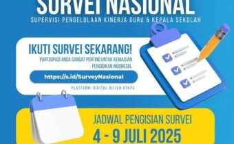 Cara Mengisi Survei Nasional Pengelolaan Kinerja 2025 Beserta Akses Link Resmi, Para Guru Wajib Tahu, Cek!