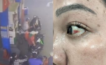 Wanita Dianiaya Saat Antre SPBU di Karawang, Pelaku Tendang Motor Diduga Tersulut Emosi