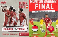Lokasi Nobar Final Piala AFF U23 2025, Timnas Indonesia vs Vietnam di Jakarta