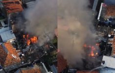 Kebakaran Rumah di Tebet