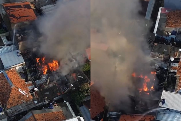 Kebakaran Rumah di Tebet