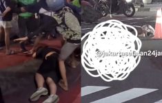 Pengemudi Mobil Kecelakaan di Persimpangan CSW Blok M