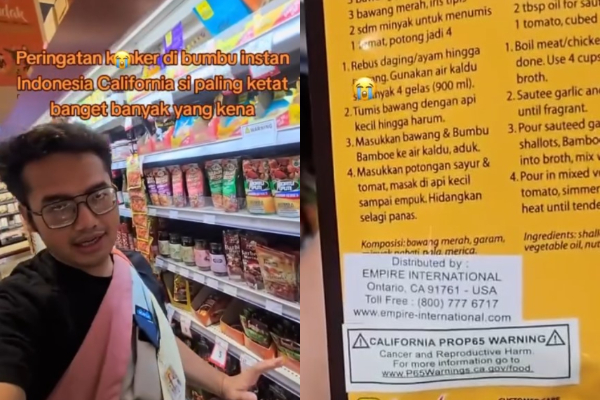 Bumbu Instan Indonesia Berlabel Resiko Kanker di California Viral