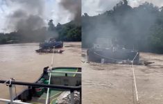Tragedi Kapal Tongkang Tabrak Perahu di Barito Utara, 34 Penumpang Nyaris Tewas