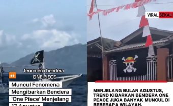 Makna Bendera One Piece Berkibar Jelang HUT RI ke-80