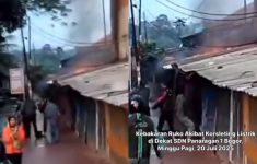 Awal Mula Kebakaran Kios di Bogor Hanguskan 3 Lapak, Kerugian Ditaksir Capai Rp50 Juta