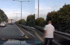 Ngeri! Balita Jatuh dari Bus TNI AD di Tol JORR, Korban Diselamatkan Pengendara Lain di Belakangnya