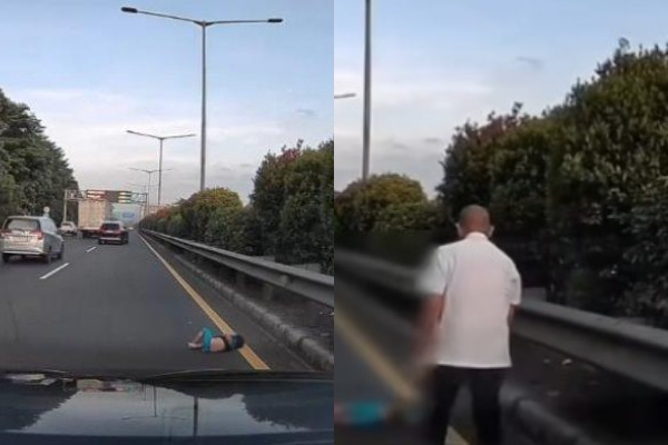 Ngeri! Balita Jatuh dari Bus TNI AD di Tol JORR, Korban Diselamatkan Pengendara Lain di Belakangnya