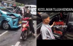 Ngeri! Mobil Fortuner Menabrak 7 Kendaraan di Jakarta Timur, Plat Mobil Pelaku Diduga Milik Aparat Negara