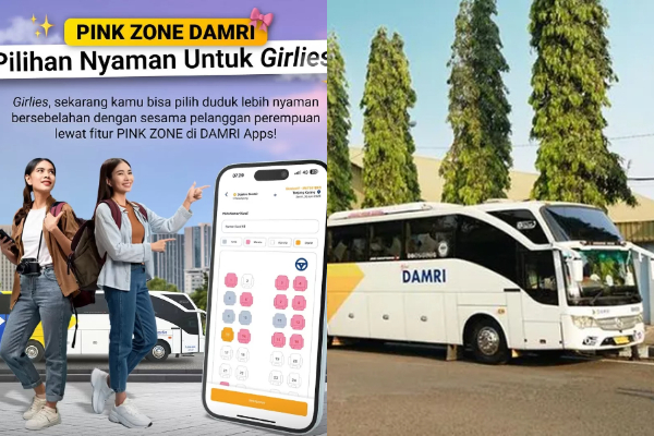 Cara Akses Pink Zone Lewat Aplikasi DAMRI, Lengkap dengan Manfaatnya, Cek!