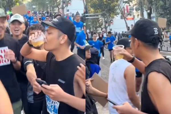 Freerunners Bagi-Bagi Bir Saat Marathon Pocari Sweat 2025 di Bandung