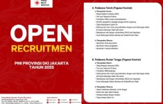 Lowongan Kerja PMI Jakarta 2025 Resmi Dibuka, Intip Persyaratan Beserta Posisi yang Tersedia