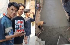 Keren! Ketua RT 19 Tahun di Jakut Cor Jalan Rusak Desa Usai Terpilih: Ternyata Masih Aktif Kuliah