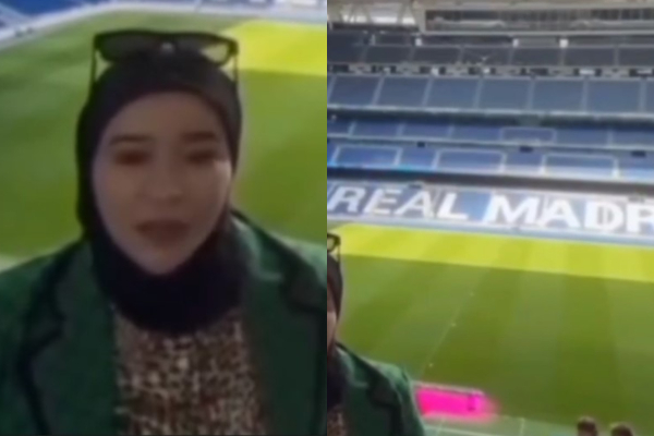 Heboh! Istri Bupati Enrekang Pelesiran ke Stadion Madrid Saat PKK Festival 2025, Bantah Pakai Uang Negara