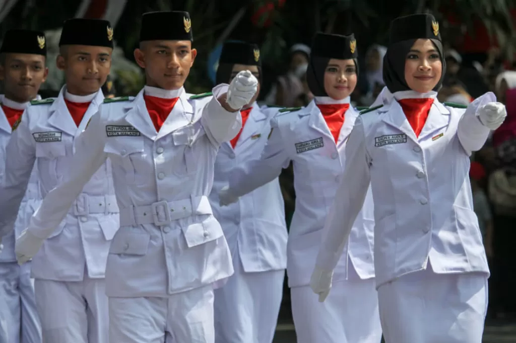 Paskibraka Ilustrasi