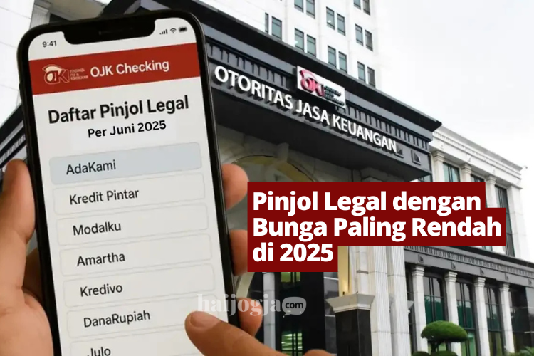 Pinjol Legal dengan Bunga Paling Rendah di 2025
