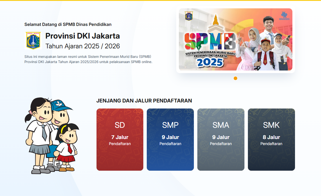 Cara Cek Pengumuman SPMB Jakarta 2025 Jalur Domisili