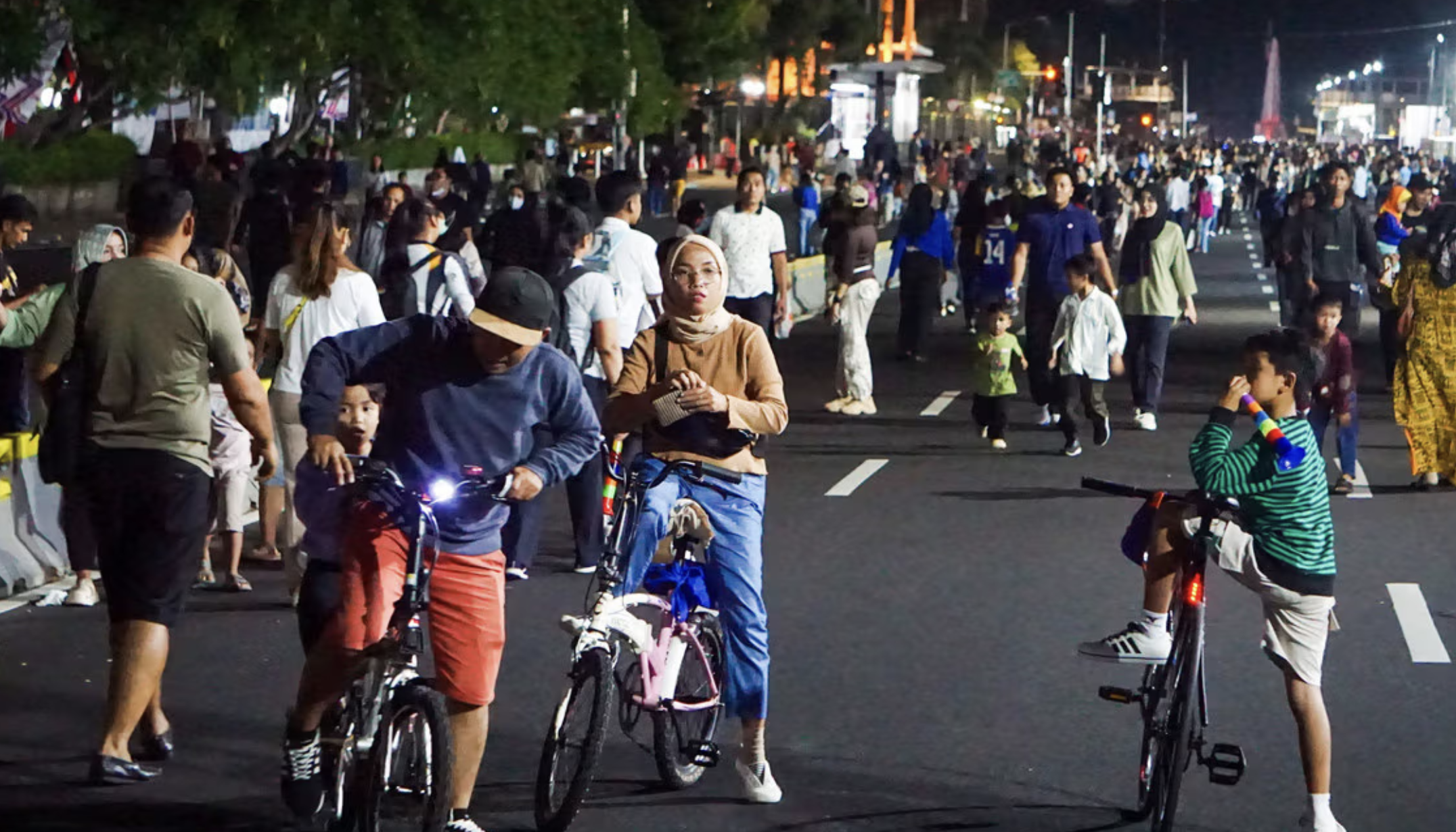 Car Free Night di Jakarta