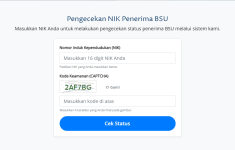 Cara Cek BSU Juli 2025 Pakai NIK KTP