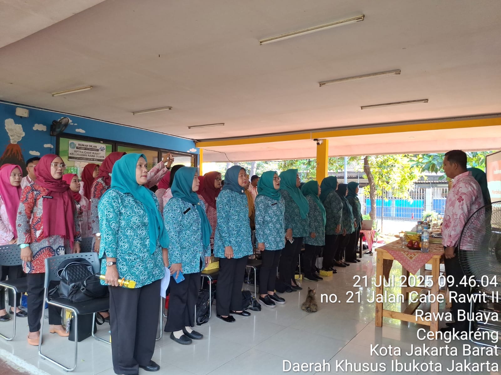 Pertemuan Pokja 3 Digelar Meriah di RPTRA Cabe Rawit