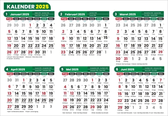 Tersisa Berapa Long Weekend di Tahun 2025