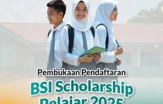 Beasiswa BSI Scholarship Pelajar 2025