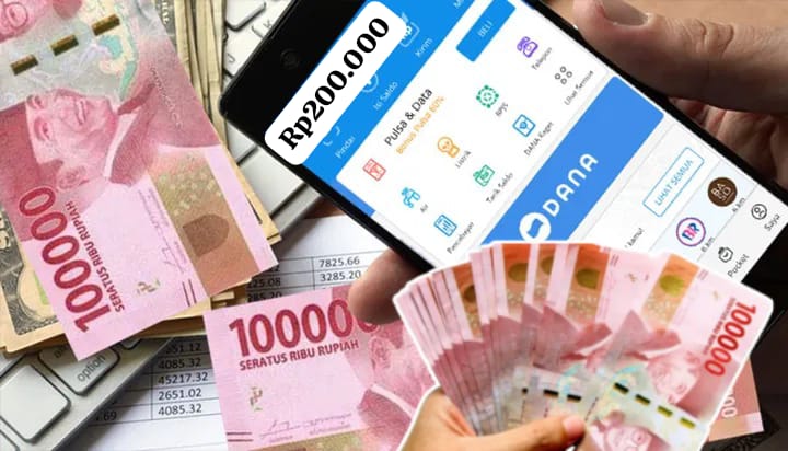 Aplikasi penghasil saldo DANA Gratis