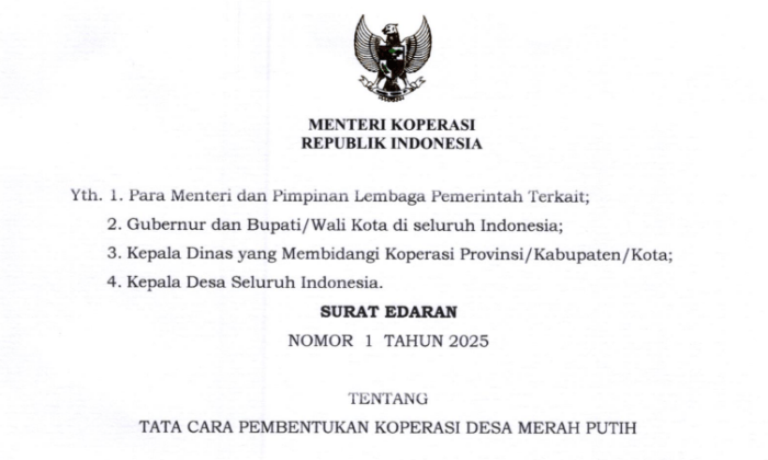Contoh Proposal Usaha Koperasi Desa Merah Putih