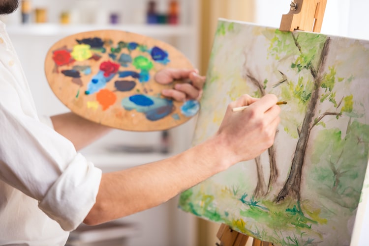 menilik pengertian dan komponen seni lukis