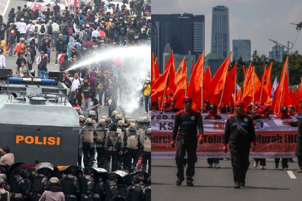 Link Live Demo Buruh 28 Agustus 2025 di Depan Gedung DPR, 6 Tuntutan Utama Bakal Disuarakan