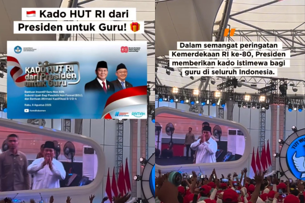 Hore! Inilah Daftar Kado untuk Guru dari Pemerintah Spesial HUT RI 80