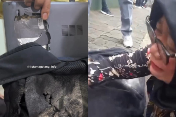 Ibu Jadi Korban Salah Sasaran Gas Air Mata Saat Demo DPR: Laptop Hancur, Punggung Panas!