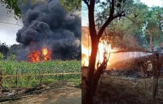2 Lansia Jadi Korban Kebakaran Sumur Minyak di Blora, Puluhan Warga dan Ternak Mengungsi