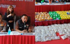 Polisi Tangkap 7 Pria Terkait Peredaran Sabu Lintas Negara Senilai Rp500 Miliar, Ratusan Kilo Ditemukan di Bekasi