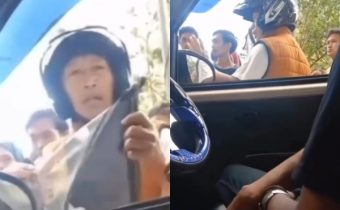 Viral! Oknum Aparat Tampar Pedagang Sayur Gegara Kibarkan Bendera One Piece