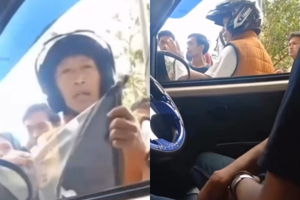 Viral! Oknum Aparat Tampar Pedagang Sayur Gegara Kibarkan Bendera One Piece